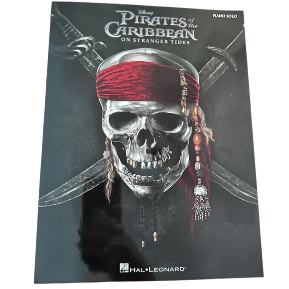Hal Leonard Pirates of the Caribbean Piano Solo Book - Black and Red - Picture 1 of 3
